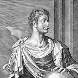 Augustus, Roman Emperor, (c1590-1629). Artist: Aegidius Sadeler II