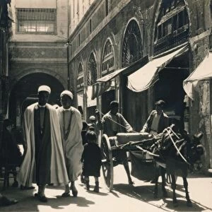 In The Bazaar, Tunis, Egypt, 1936