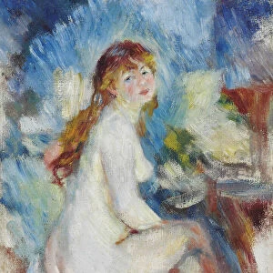 Buste de femme nue, ca 1879. Creator: Renoir, Pierre Auguste (1841-1919)