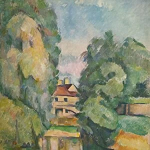 Country House by a River, c1890. Artist: Paul Cezanne