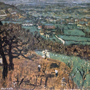 Dauphine Landscape, c1899. Artist: Pierre Bonnard