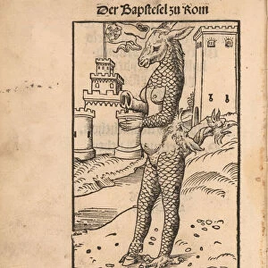 Der Bapstesel zu Rom (The Papal Ass or The Pope Ass of Rome), 1523