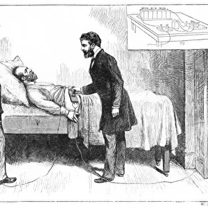 Electricity In The Art Of Healing, 1881. Artist: W Shinkle