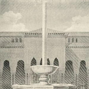 Elevation of the Fountain of the Lions, 19th century, (1907). Creator: Unknown