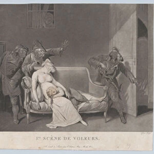 First Scene of Thieves, ca. 1805. Creator: Gror