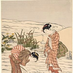 Fishing in Shallow Water, c. 1767 / 68. Creator: Suzuki Harunobu