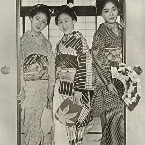 Geisha, 1910. Creator: Herbert Ponting