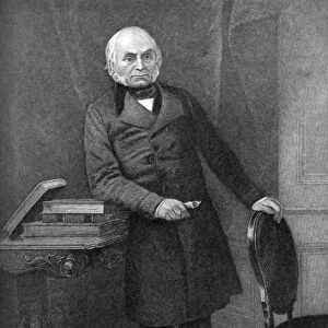 John Quincy Adams (1767-1848), sixth president of the United States, 19th century (1908)