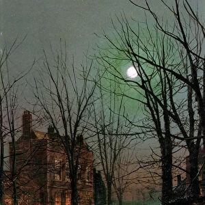 By the Light of the Moon, 1882. Artist: John Atkinson Grimshaw