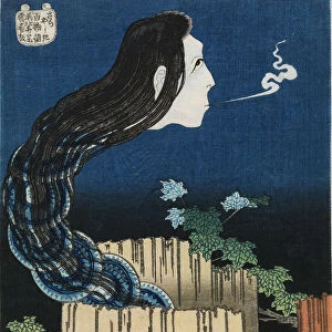 The Mansion of the Plates (Sara yashiki), from the series One Hundred Ghost Stories