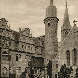 Meersburg - Castle courtyard, 1931. Artist: Kurt Hielscher