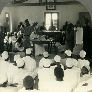 A Native Court in Ujili, Tanganyika Territory, Africa, c1930s. Creator: Unknown