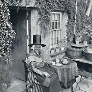 An old Welsh woman, 1912