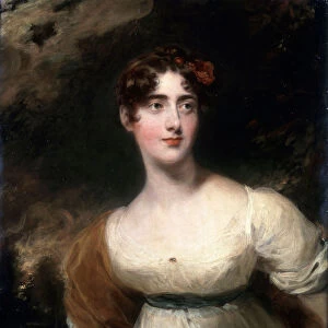 Portrait of Milady Emily Harriet Wellesley-Pole (Lady Raglan), 1814. Artist: Thomas Lawrence