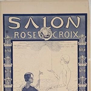 Poster for the First Salon de la Rose + Croix, 1892