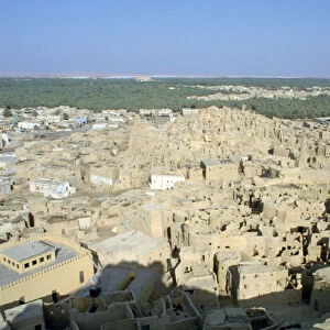 Ruined citadel, Siwa, Egypt, 1992