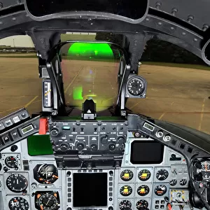 The Cockpit of a Royal Air Force Tornado GR4 Aircraft