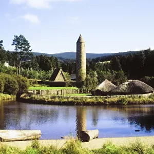 Ulster History Park, Omagh, County Tyrone, Ireland; Crannog And Early Monastery