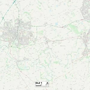 Darlington DL2 1 Map