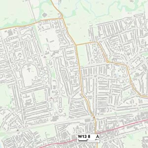 Ealing W13 8 Map