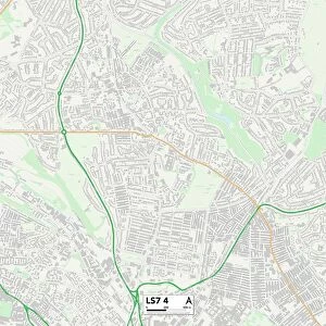 Leeds LS7 4 Map