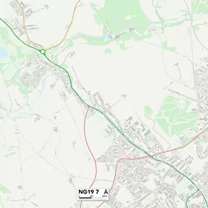 Mansfield NG19 7 Map