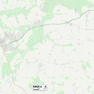 Norfolk NR25 6 Map