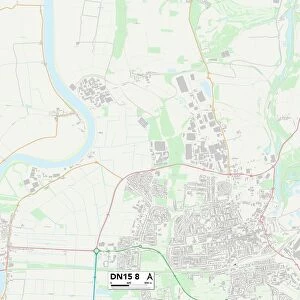 North Lincolnshire DN15 8 Map
