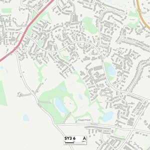 Shropshire SY3 6 Map