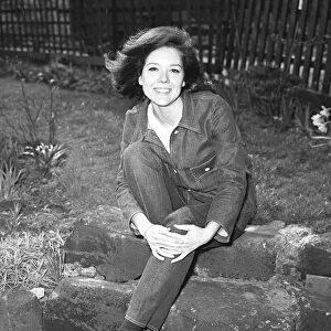 Actress Diana Rigg star of The Avengers 1965