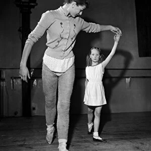 Ballet lessons for children at Rambert School in the Mercury Theatre in Notting Hill Gate