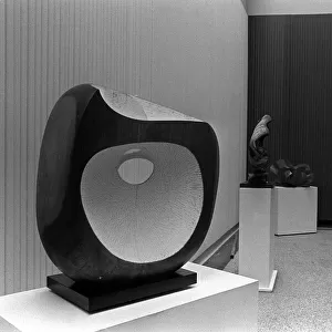 Barbara Hepworth Artist and Sculpture - May 1962 an exhibition of her Sculptures