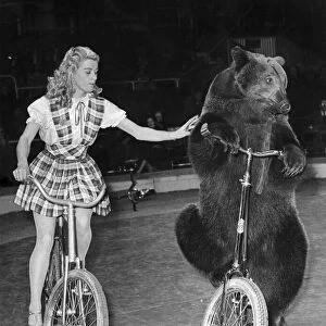 Dress Rehearsal of Jack Hyltons circus at Earls Court, London