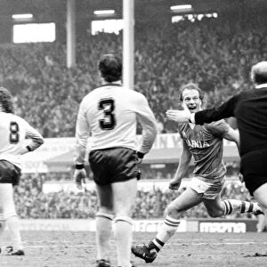 Everton v. Arsenal. March 1985 MF20-13-008 The final score was a two nil victory