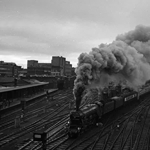 Nobody had heard of carbon footprints in 1969, but Flying Scotsman stamps a hugh cloud of