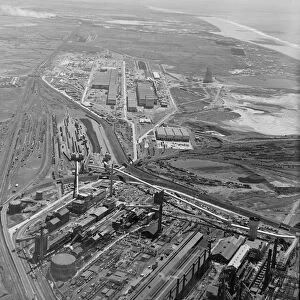 New Steel Works near Port Talbot circa 1951 024971 / 7