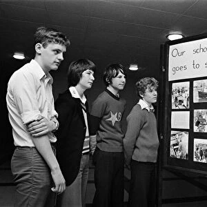 Southlands School children, Middlesbrough. 1976