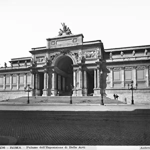 Palazzo delle Esposizioni in Rome by Pio Piacentini (1846-1928)