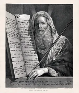 Moses with the Ten Commandments