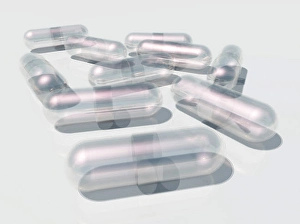 Multiple empty Capsules