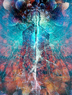 Spirit emerges from binary code in space