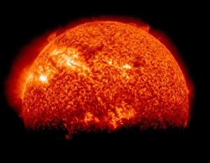 Spring eclipse as viewed from the Solar Dynamics Observatory
